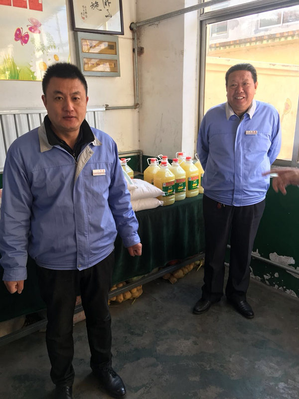 春節(jié)送溫暖，綠田源獻愛心